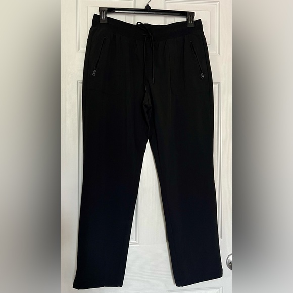 Magellan Outdoors Pro Black Nylon Jogger Cinch Leg Stretch Large Like New - Picture 1 of 10